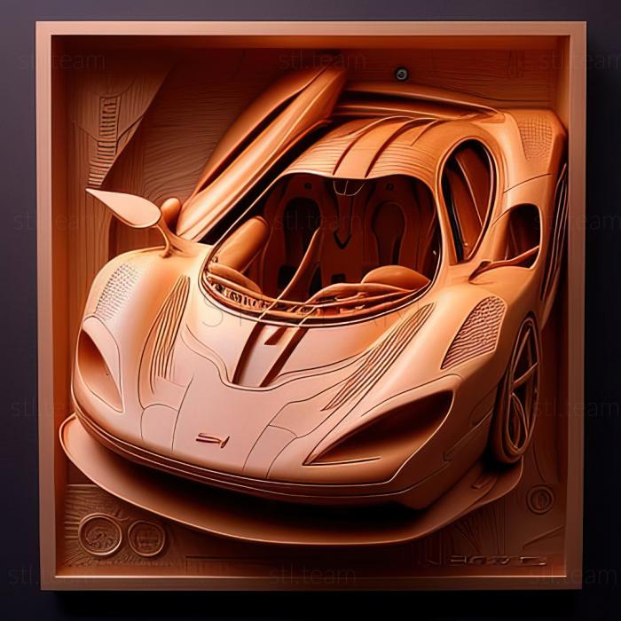 3D model McLaren F1 (STL)